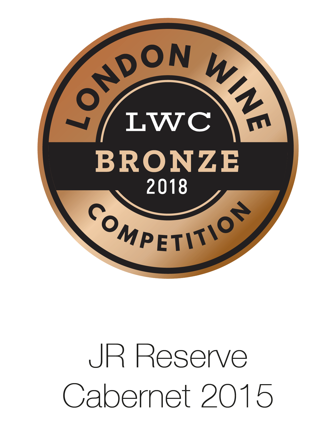 JR Reserve - Cabernet Sauvignon 2015 - London Wine Competition 2018